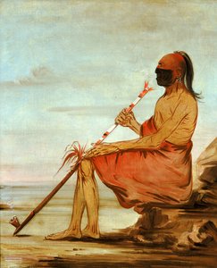 Coo-coo-coo, El Búho, un Jefe Anciano de George Catlin