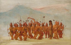 Baile al Berdash de George Catlin