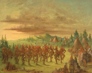 Danza del Águila de George Catlin