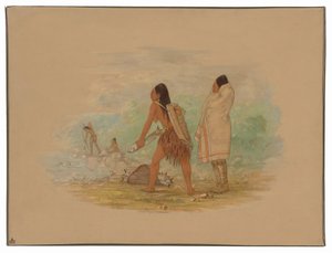 Indios Flathead de George Catlin
