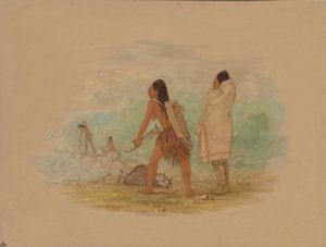 Indios Flathead, 1861 de George Catlin
