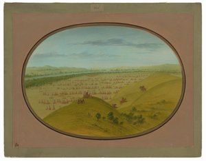 Fuerte Pierre de George Catlin