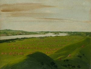Fort Pierre, desembocadura del río Teton, 1200 millas por encima de Saint Louis de George Catlin