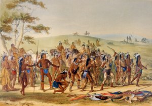 Juego de la Flecha de George Catlin