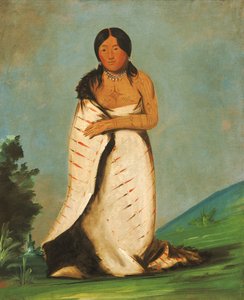 Hee-láh-dee, Fuente Pura, esposa de The Smoke, 1832 de George Catlin