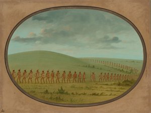 Fila India - Iowa, 1861-1869 de George Catlin