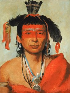 Másh-kee-wet, un gran dandi, 1831 de George Catlin