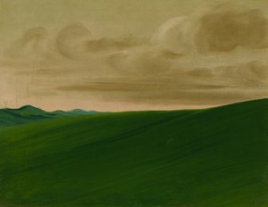 Acantilados de Nishnabottana, Alto Missouri, 1832 de George Catlin