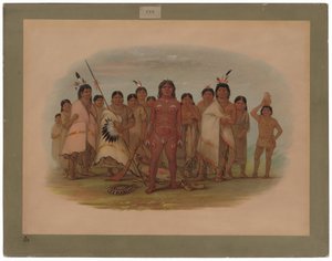 "Píntame" - Apache de George Catlin