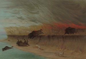 Praderas en llamas de George Catlin