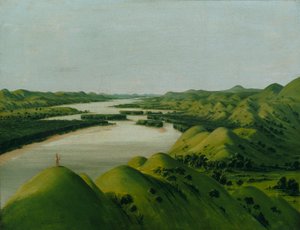 River Bluffs, a 1320 millas sobre St. de George Catlin