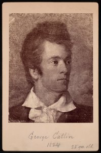 Autorretrato de George Catlin 1796-1872, 1824