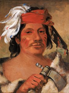Seneca Steele, un Gran Libertino, 1831 de George Catlin