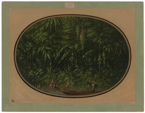 Orilla del Trombetas de George Catlin