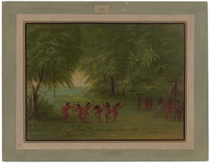 Campamento tapuya de George Catlin