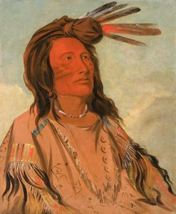 Tchán-dee, Tabaco, un Jefe Oglala, 1832 de George Catlin