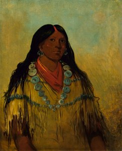 Tchow-ee-pút-o-kaw, una mujer de George Catlin