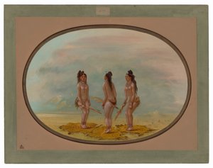 El hermoso baile - Goo-a-give de George Catlin