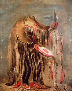 El Búfalo Blanco, c.1840 de George Catlin