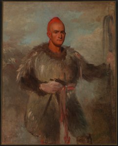 Theodore Burr Catlin, vestido de indio de George Catlin