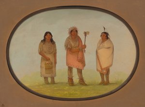 Tres indios Piankeshaw