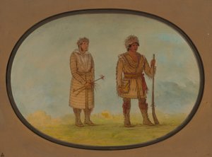Dos jefes cheroqui, 1861-1869 de George Catlin