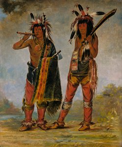 Dos Jóvenes, 1835 o 1836 de George Catlin