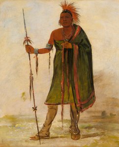 Wash-ím-pe-shee, Loco, un Guerrero Distinguido de George Catlin