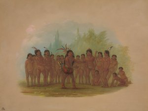 Indios Zurumati de George Catlin