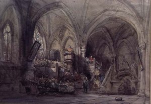 Interior de una Iglesia, España