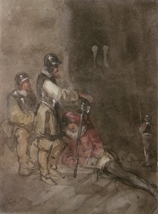Asunto Histórico No Identificado, con Soldados