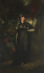 Sra. Whaley murió 1798, Isla de Man de George Chinnery