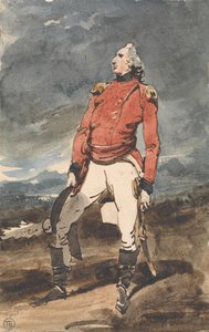 Estudio para el retrato de un oficial militar de George Chinnery