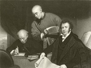El Reverendo Robert Morrison de George Chinnery