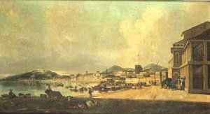 Vista de Macao de George Chinnery