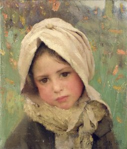 Un Niño Pequeño de George Clausen