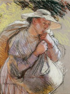 Una Mujer Campesina de George Clausen