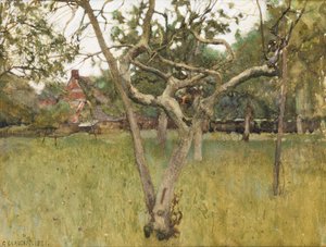 Un Huerto de George Clausen