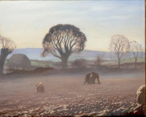 Mañana de otoño – Cosecha de patatas