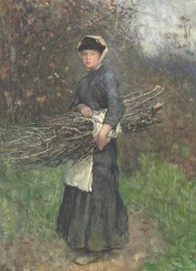 Reuniendo leña