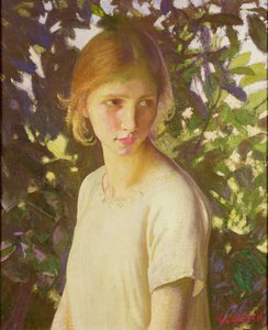 Pequeño gatito de George Clausen
