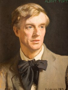 Retrato de Albert Toft 1862-1949, 1913 de George Clausen