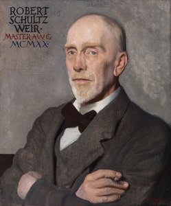 Retrato de Robert W. Schultz Weir de George Clausen