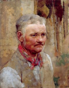 El hombre del molinero de George Clausen