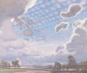 El paso de la tormenta de George Clausen