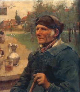 El aldeano de George Clausen
