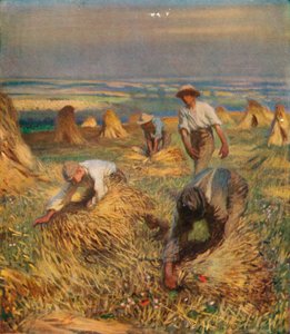 Atando las gavillas, 1902, 1923