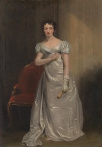 Harriet Smithson como Miss Dorillon, en "Wives as They Were, and Maids as They Are" de Elizabeth Inchbald. de George Clint