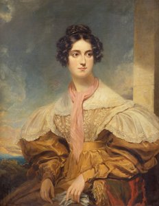 Retrato de Lady Georgiana Clinton de George Clint