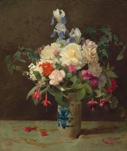 Jarrón de Flores, 1875 de George Cochran Lambdin